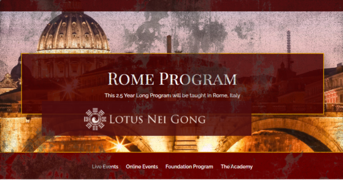 Lotus Nei Gong | Foundations Program | Rome